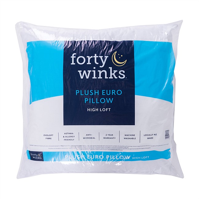 Forty Winks Plush Euro Pillow 