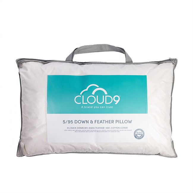 Cloud 9 5/95 Down & Feather Pillow Cloud 9 5/95 Down & Feather Pillow