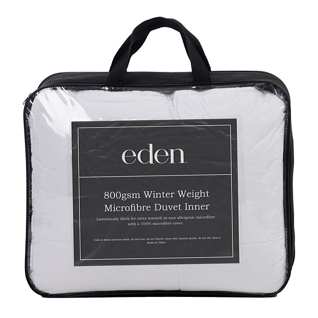 Eden 800gsm Winter Weight Microfibre Duvet Inner