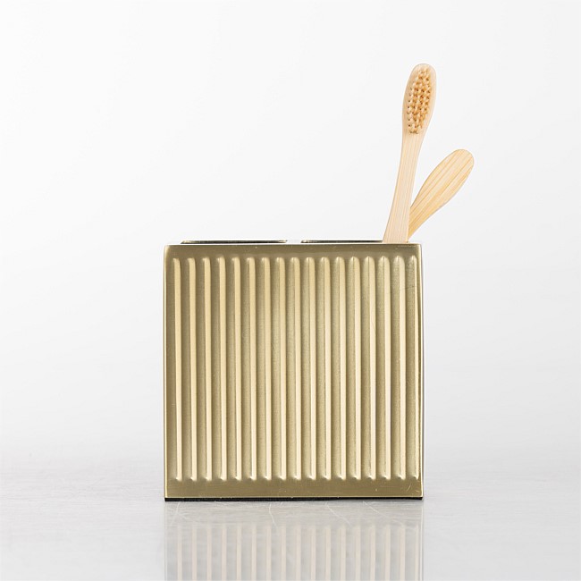 Design Republique Zaya Gold Toothbrush Holder Design Republique Zaya Gold Toothbrush Holder