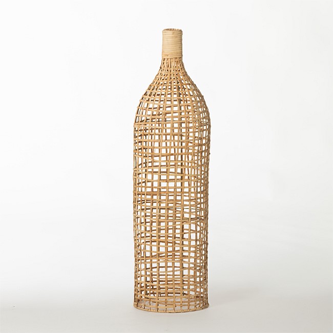Design Republique Rattan Floor Vase Large 90cm Design Republique Rattan Floor Vase Large 90cm