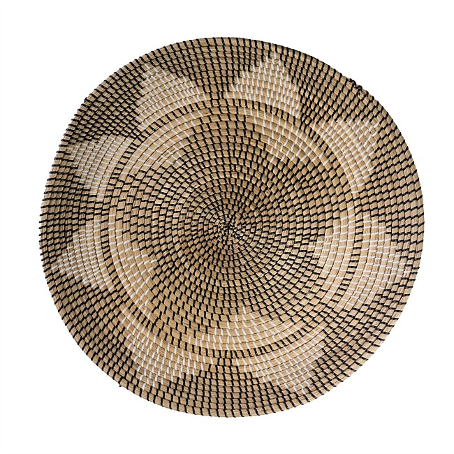 Design Republique Seagrass Platter Wall Art Large
