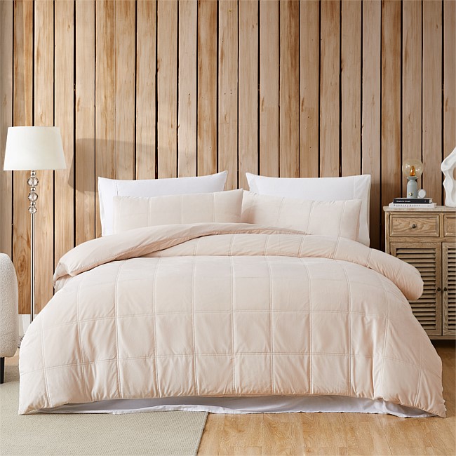 Cove Velvet Duvet Cover Set Cove Velvet Duvet Cover Set