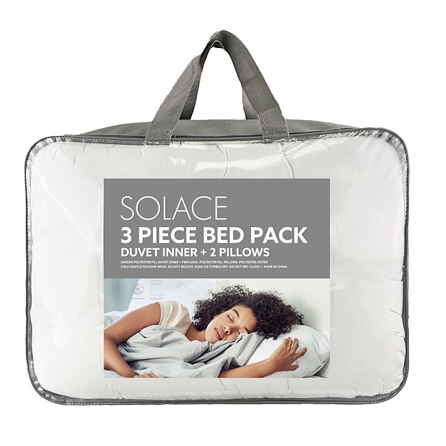 Solace 3 Piece Bed Pack Solace 3 Piece Bed Pack