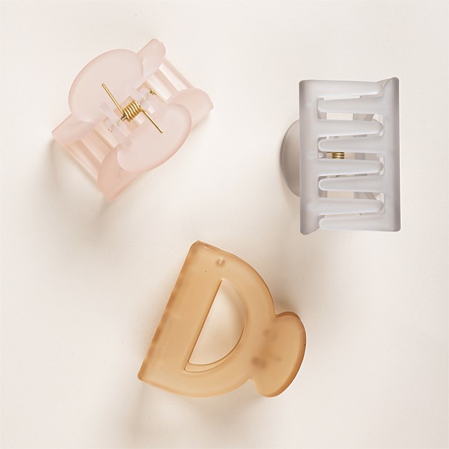Grace & Gild 3 Pack Small Claw Clips 