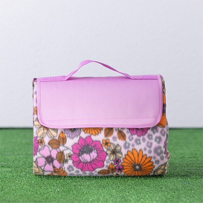 Outsidings Verano Fleece Picnic Mat Wildfloral 175x135cm