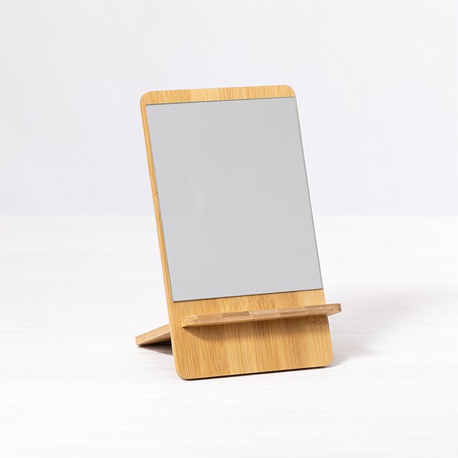 Home Co. Sofia Bamboo Folding Mirror