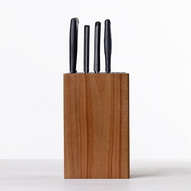 Home Co. Acacia Knife Block Home Co. Acacia Knife Block
