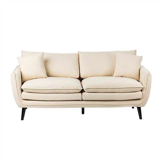 Design Republique Ivory Huntington Three Seater Couch