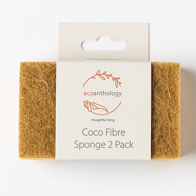 Ecoanthology Coco Fiber Sponge 2-Pack