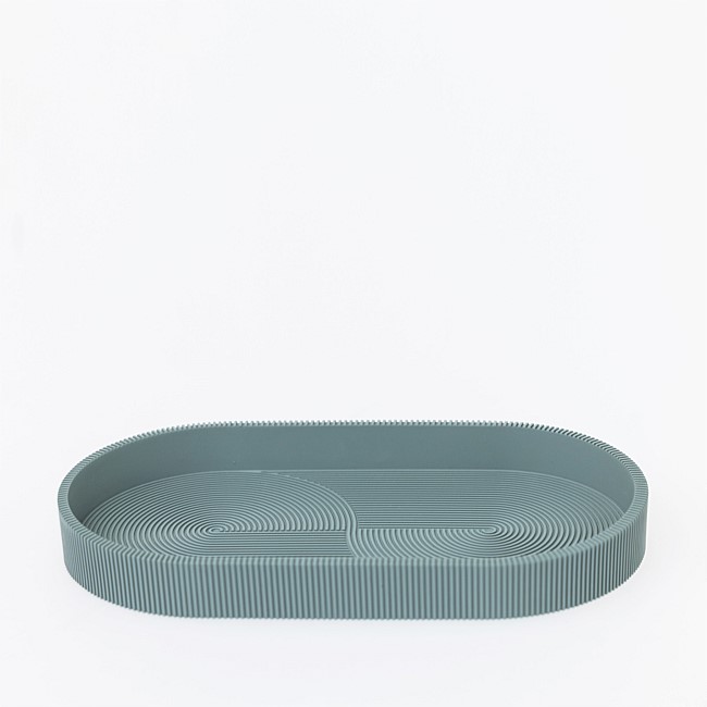 Solace Ribbed Textured Tray