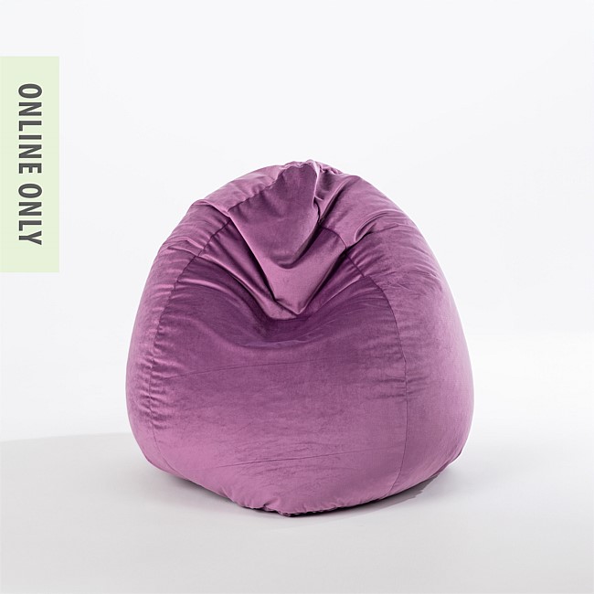 Design Republique Velvet Tear Drop Bean Bag Cover