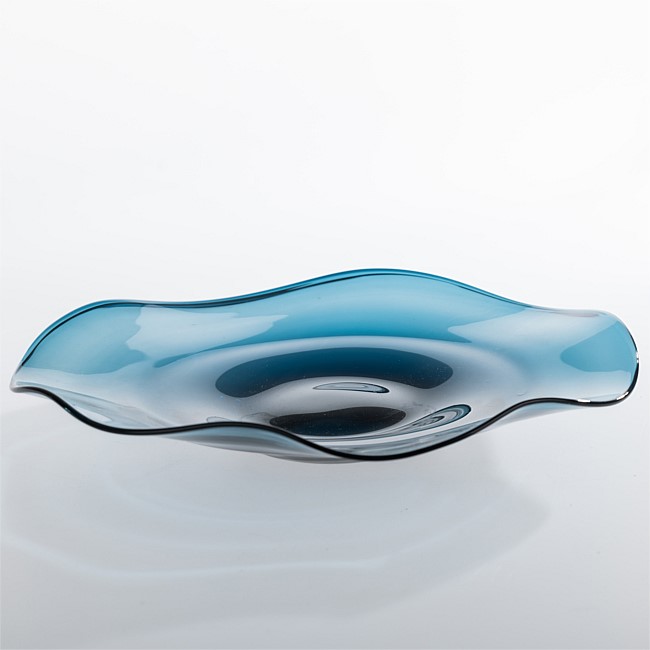 Design Republique Navy Glass Bowl