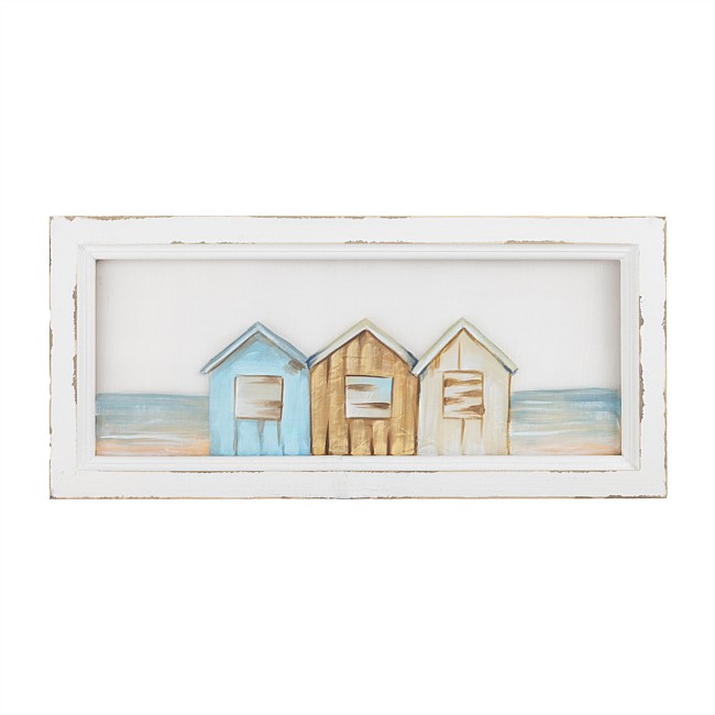 Home Co. Painted Boatshed Mesh Wall Art