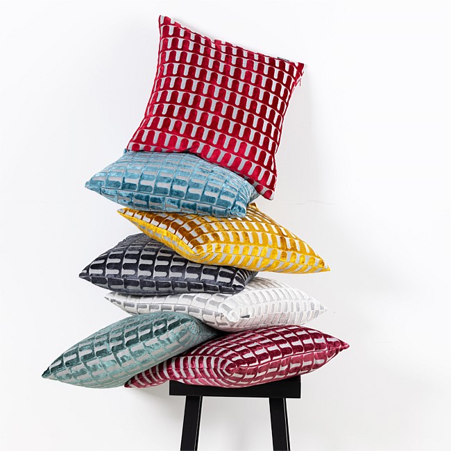Eden Kora Velvet Textured Cushion