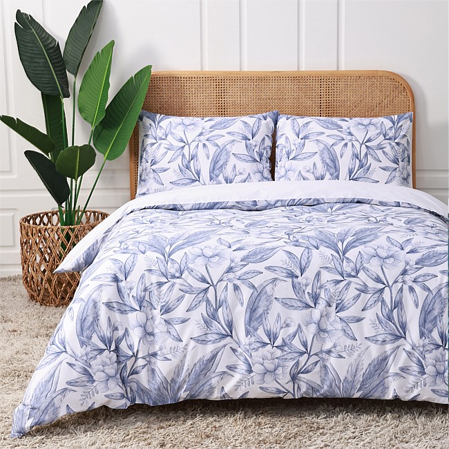 Kite And Clouds - Blue - Duvet Cover & Pillow Case - 1 Left Size NZ Adult main image 0