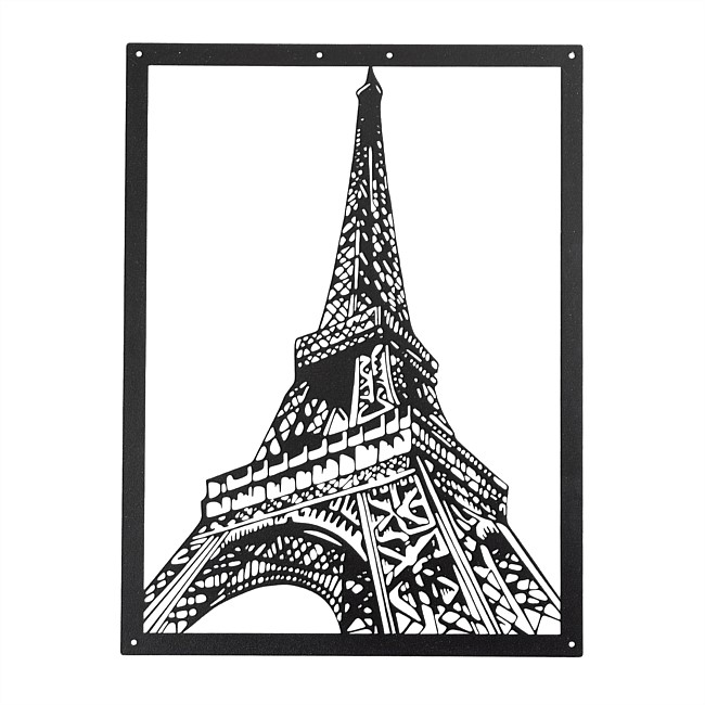 Design Republique Eiffel Metal Wall Art
