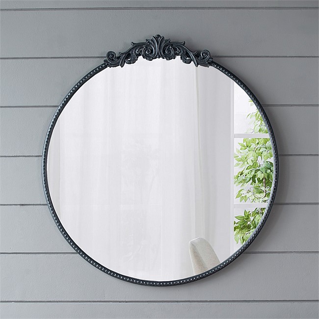 Design Republique Ember Black Mirror 86cm Design Republique Ember Black Mirror 86cm