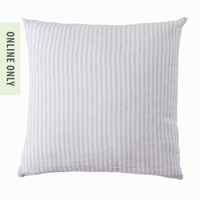 Ecoanthology 100% Linen Stripe Cushion Ecoanthology 100% Linen Stripe Cushion