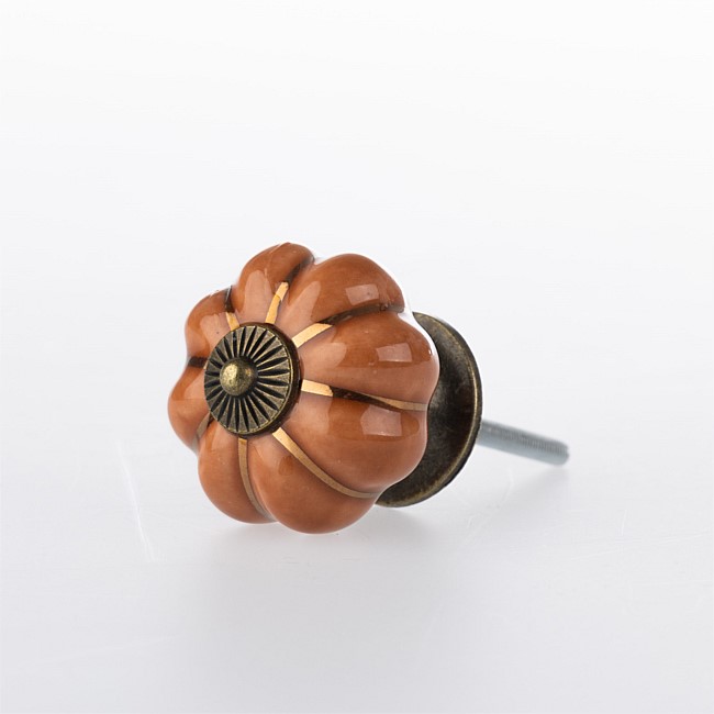  Solace York Drawer Knob Rust 
