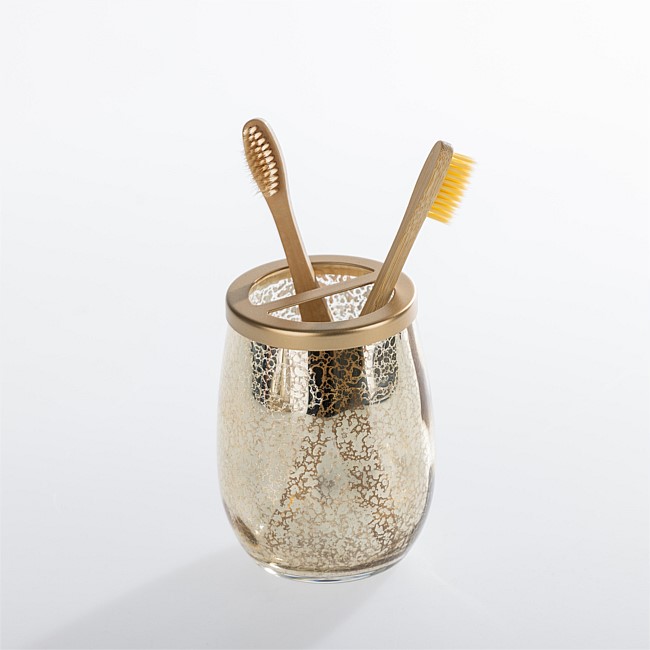 Solace Thalia Glass Toothbrush Holder Solace Thalia Glass Toothbrush Holder