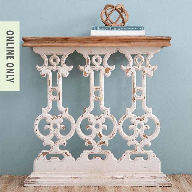Gracious Living Lily Ornate Console Table Gracious Living Lily Ornate Console Table