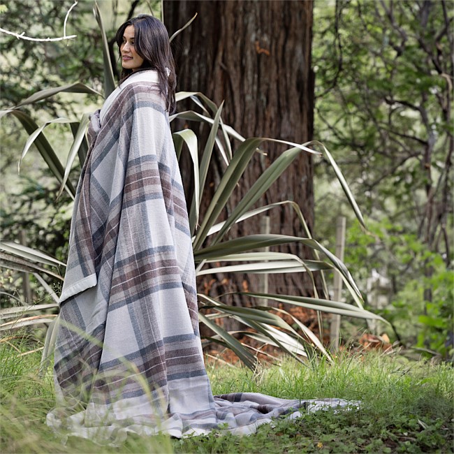 Woolrest New Zealand Wool Blanket Natural