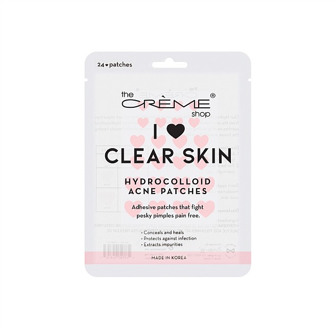 The Crème Shop I ❤ Clear Skin Hydrocolloid Acne Patches 