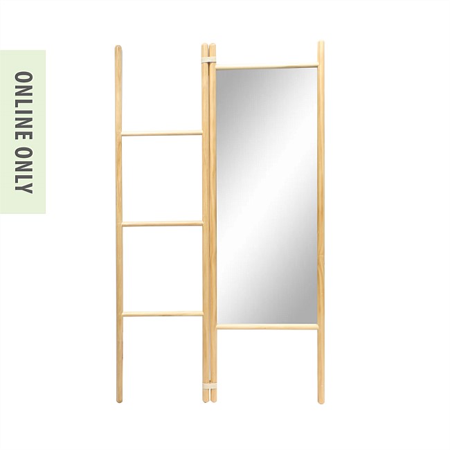 Design Republique Astrid Mirror With Ladder
