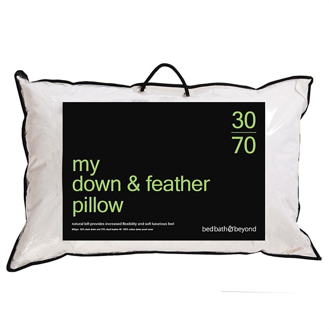 My 30/70 Down & Feather Pillow