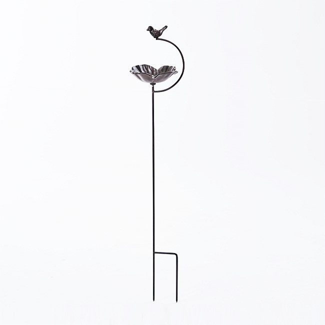 Outsidings Barron Flower With Bird Stake 82cm Outsidings Barron Flower With Bird Stake 82cm