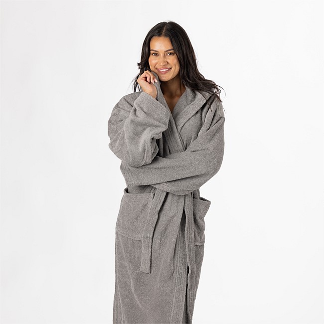 Solace Alexis Cotton Terry Hooded Bathrobe Solace Alexis Cotton Terry Hooded Bathrobe