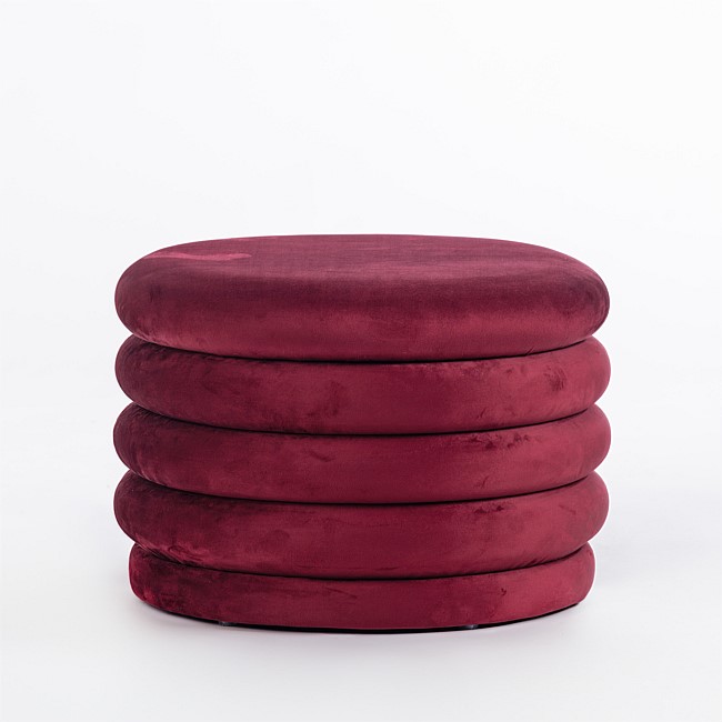 Design Republique Eva Storage Stool Wine