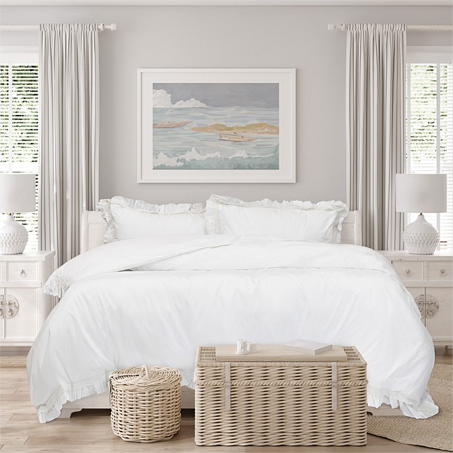 Gracious Living Laura Cotton Duvet Cover Set Gracious Living Laura Cotton Duvet Cover Set