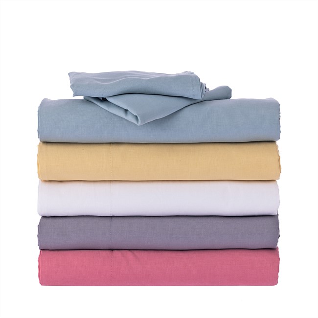Home Co. Olivia 50/50 Polycotton Sheet Set Home Co. Olivia 50/50 Polycotton Sheet Set
