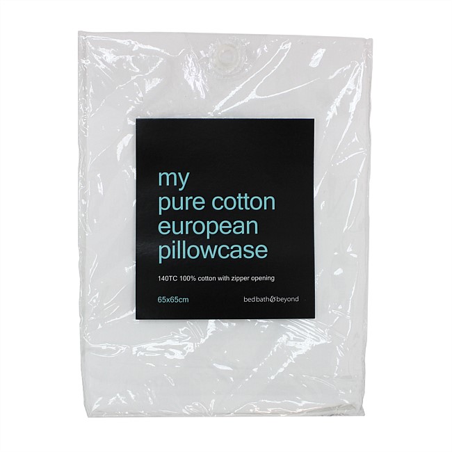 My Pure Cotton Euro Pillow Protector 