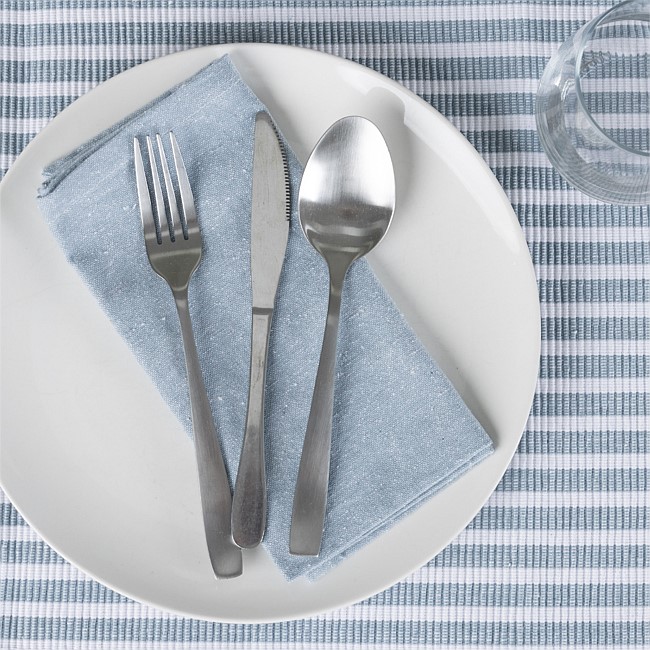 Cove Chester Recycled Napkins 4-Piece Set Light Blue Cove Chester Recycled Napkins 4-Piece Set Light Blue