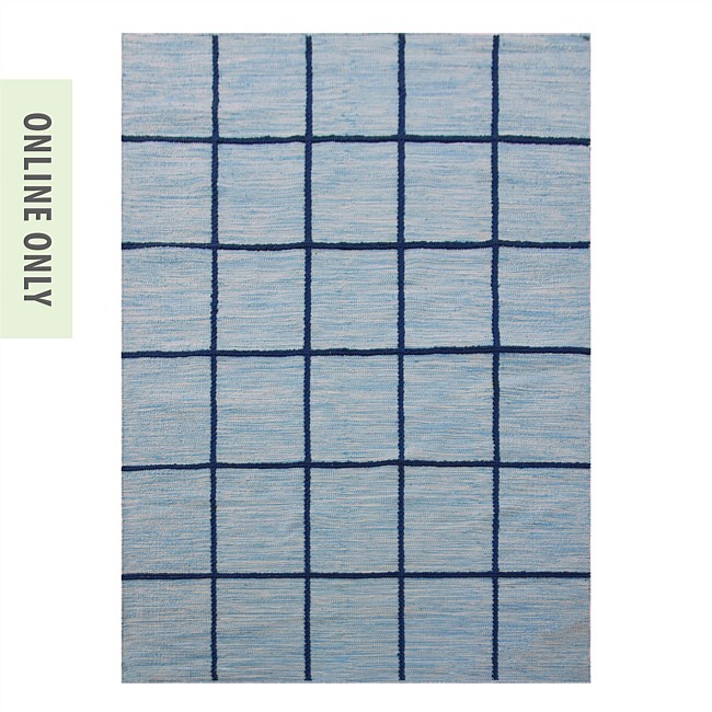 Design Republique Kirby Blue Indoor Outdoor Rug 200x300cm Design Republique Kirby Blue Indoor Outdoor Rug 200x300cm