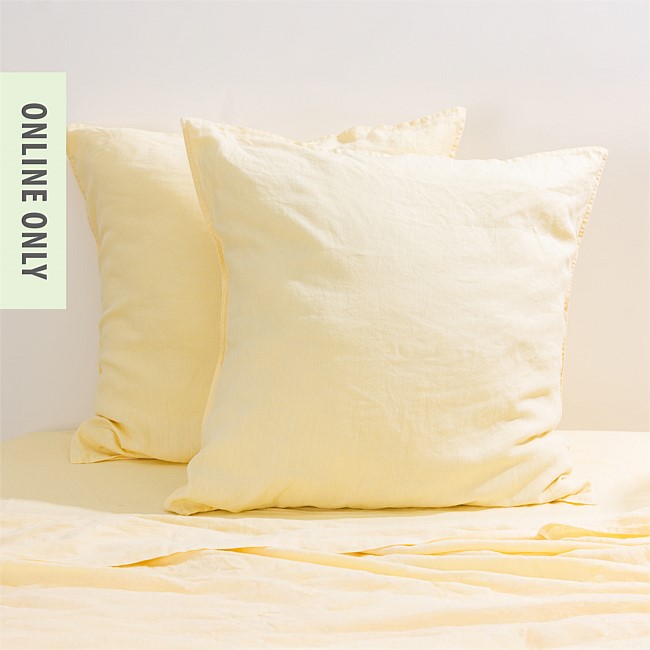 Ecoanthology 100% Linen European Pillowcase