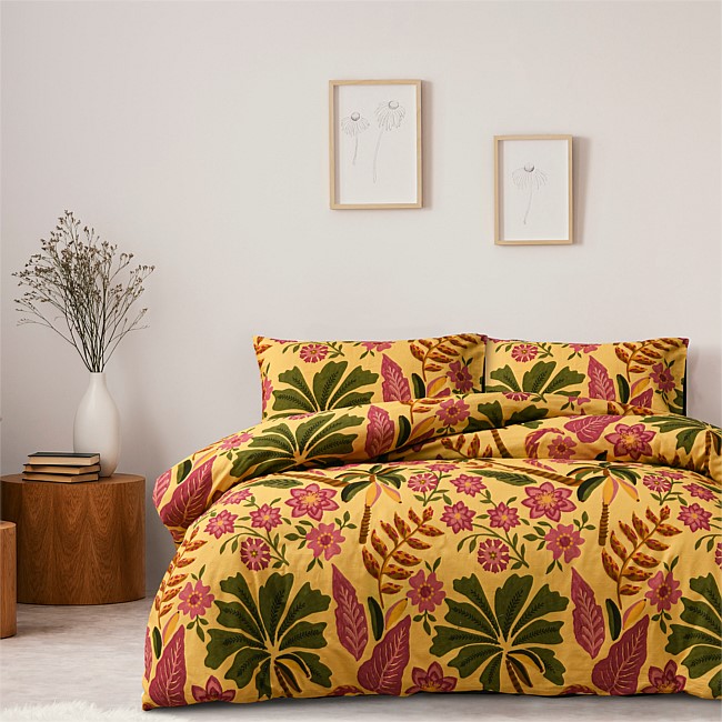 Design Republique Party Palm Cotton Duvet Cover Design Republique Party Palm Cotton Duvet Cover