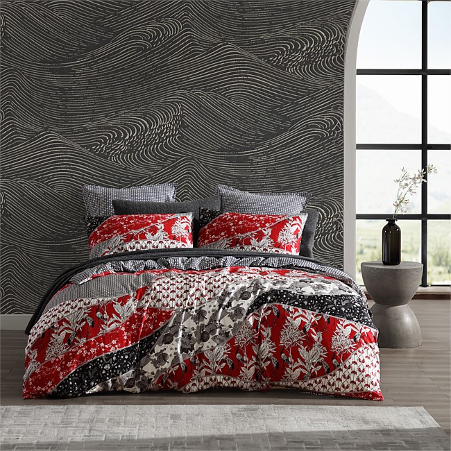 Logan & Mason Maru Cotton Duvet Cover Set Logan & Mason Maru Cotton Duvet Cover Set