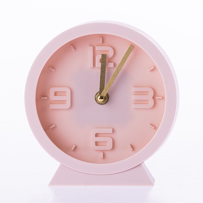 Home Co. Lara Table Clock Pink Home Co. Lara Table Clock Pink