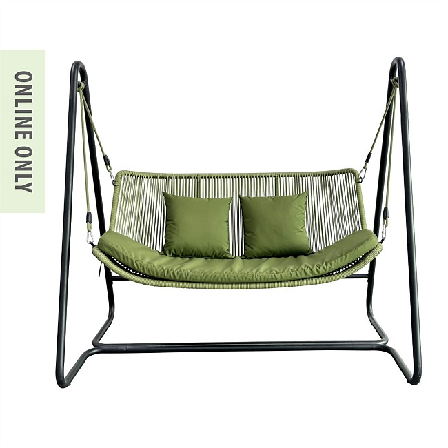 Outsidings Andy Two Seater Swing Chair Green