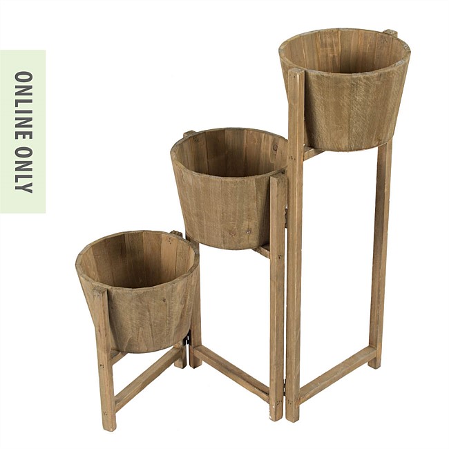 Outsidings Tay 3 Tier Planter Stand Outsidings Tay 3 Tier Planter Stand