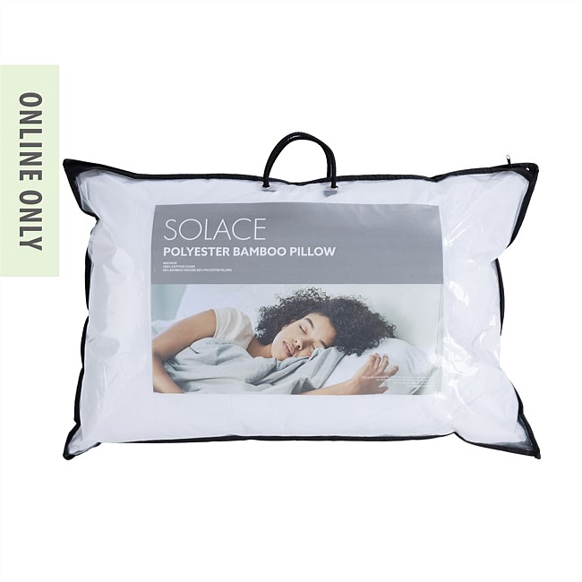 Solace Polyester Bamboo Pillow Solace Polyester Bamboo Pillow