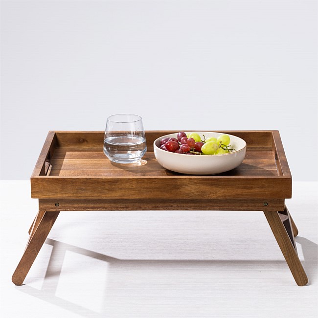 Ecoanthology Acacia Bed Tray Ecoanthology Acacia Bed Tray