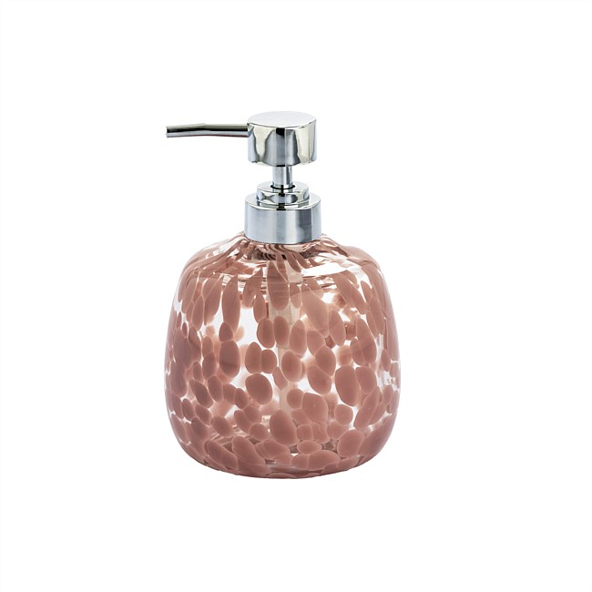 Design Republique Nova Pink Glass Soap Dispenser Design Republique Nova Pink Glass Soap Dispenser