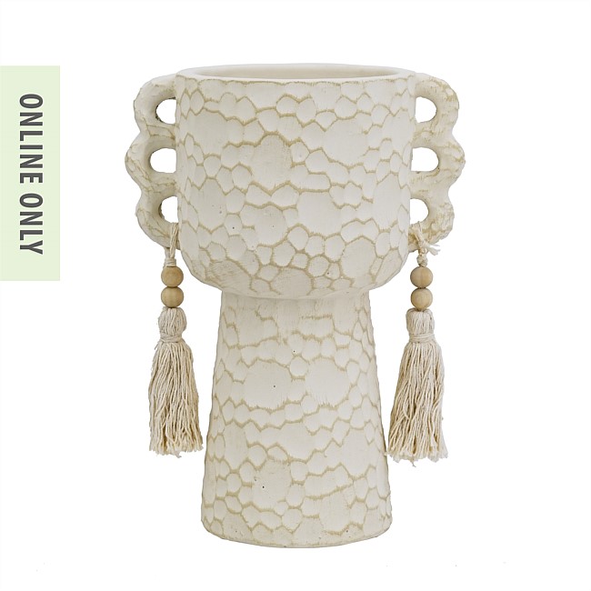 Gracious Living Sara Cement Planter Gracious Living Sara Cement Planter
