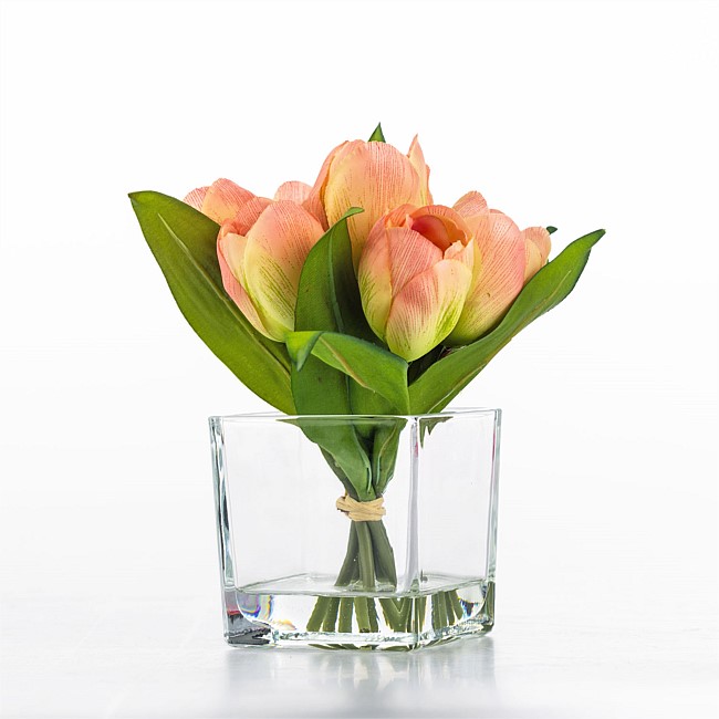 Everlasting Tulips In A Vase Everlasting Tulips In A Vase
