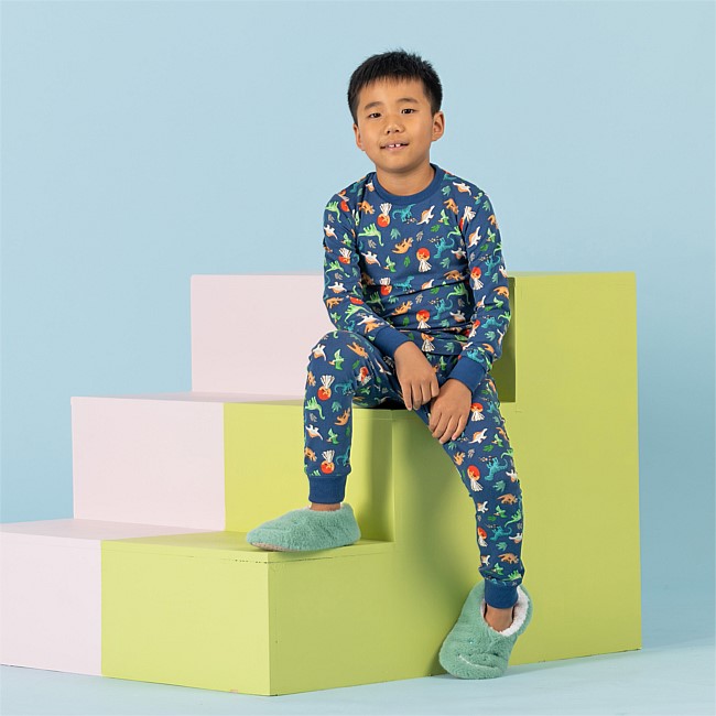 bb&b Sleep Kids Jurassic Knit Twosie bb&b Sleep Kids Jurassic Knit Twosie